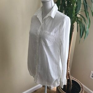 3 for $25 SALE! Banana Republic White  Shirt.